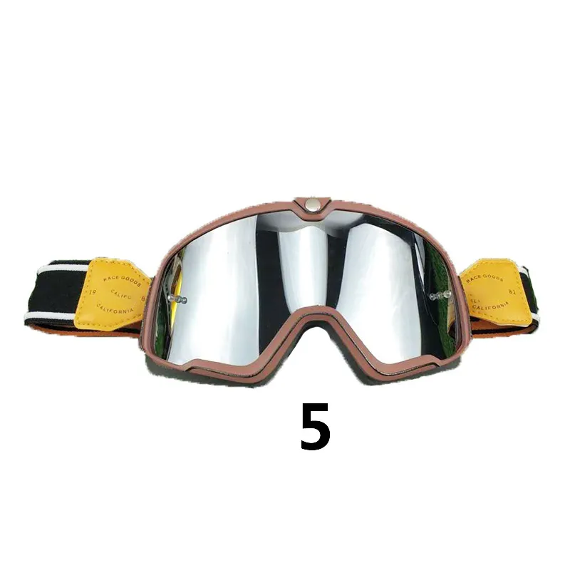 2021Retro Motocross Goggles MX Off Road Dirt Bike Motorcycle Helmets Goggles Ski Moto Glasses ATV for Motocross Glasses6624854