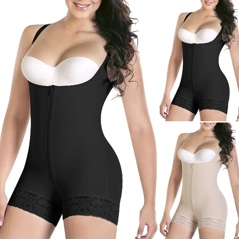 Fajas Colombianas Reductoras Postpartum Girdle Butt Lifter Shapewear Salome 216 - Foto 11
