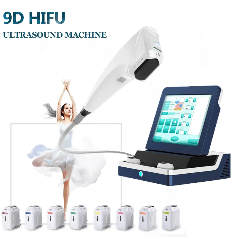 3D HIFU Facelift Body Slimming Machine Shaping System Lipohifu Abdominal fettborttagning Fokuserad ultraljud Fettsugningsbehandling