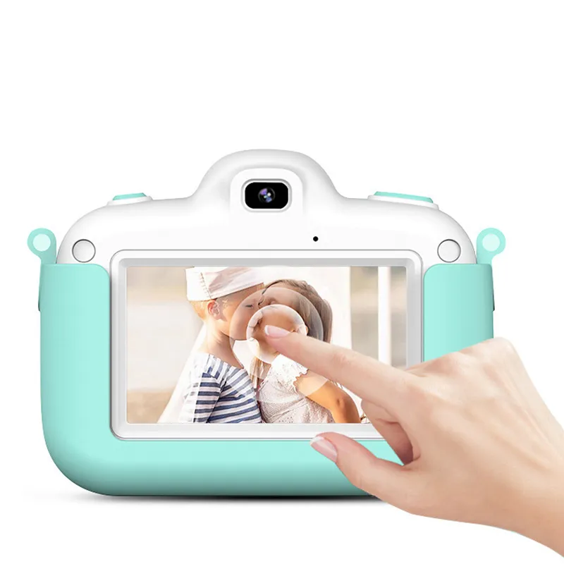 Youpin C7 Xiaomi Mini Children Camera Kamera dla dzieci kamera cyfrowa 3.0 Full HD z silikonowymi zabawkami dla dzieci