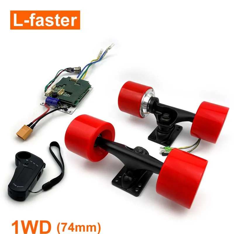Skateboarding 74mm Electric Skateboard Conversion Kit For Child Single