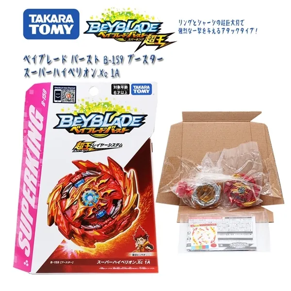 B-X toupie burst beyblade girando topo sparking com lançador B-48