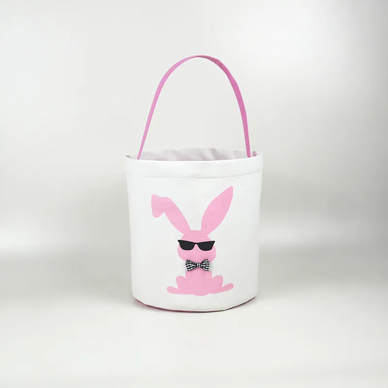 Easter Rabbit Bag Dinosaur Bow Sunglasses Handbag Twinkle Cartoon Canvas Bags Bucket Cute fashion 11yp UU