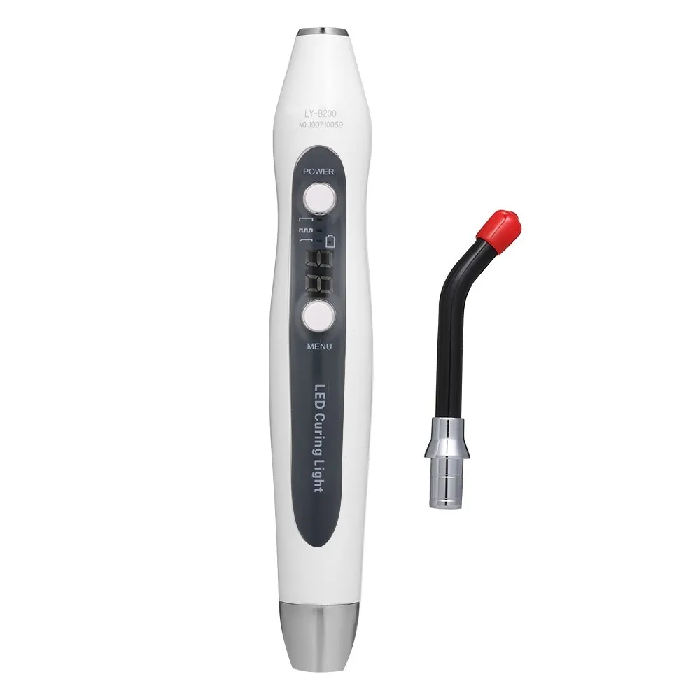 LED -härdning Ljus tandtrådad trådlös trådlös tandläkare lampa 5W Dental Oral Curing Light1626215