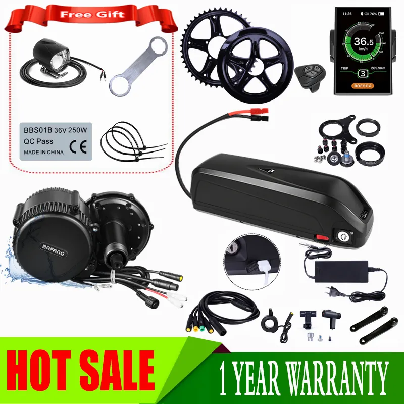 Bafang bbs02b 48v 750w mid drive electric bike hot sale motor