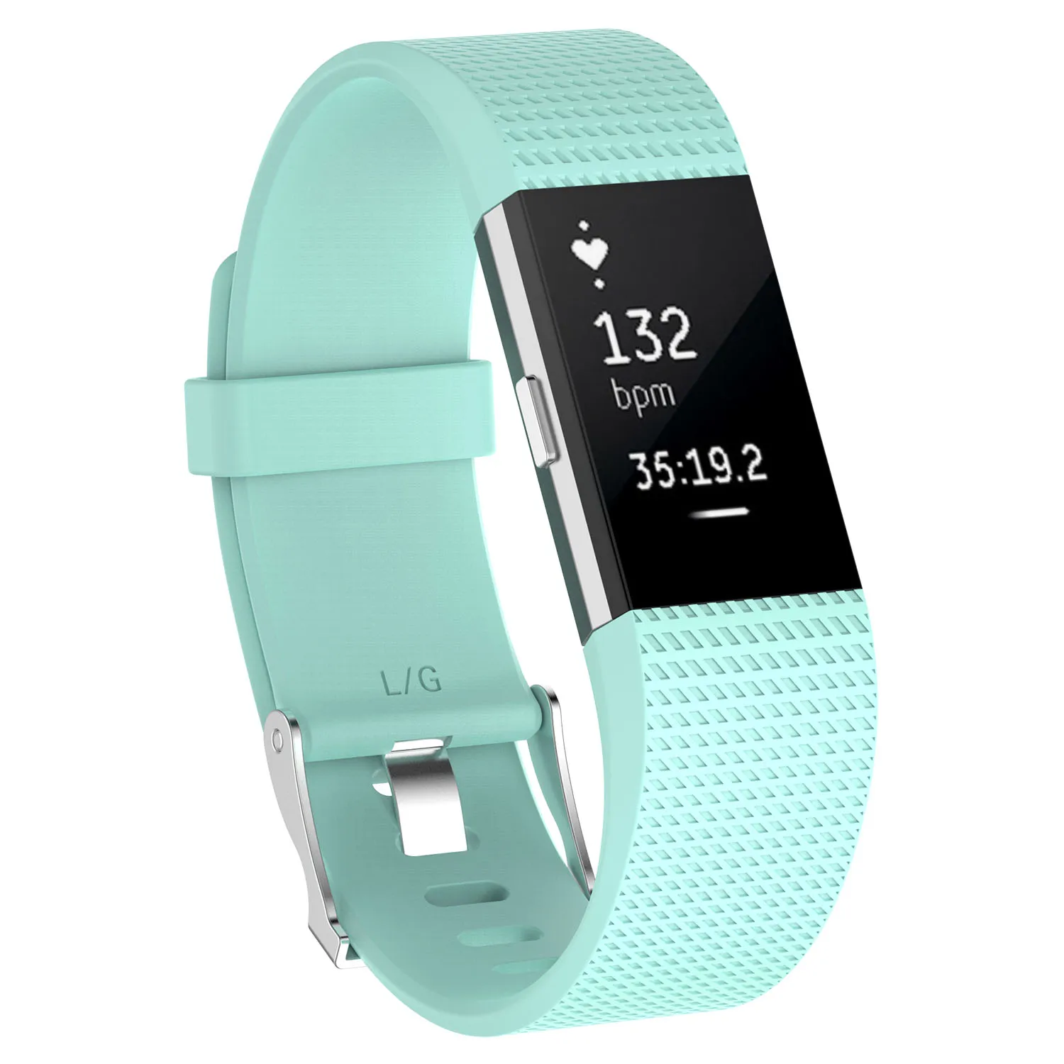 [autismaut] Applicable fitbit charge 2 Smart Bracelet Silicone TPU  Protective Cover Solid Color Transparent All-Inclusive Anti-Fall Shell