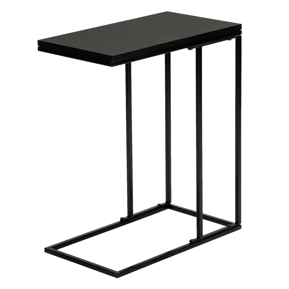 거실 가구 커피 트레이 사이드 소파 엔드 테이블 소파 검은 색 프레임 기본 테이블 테이블