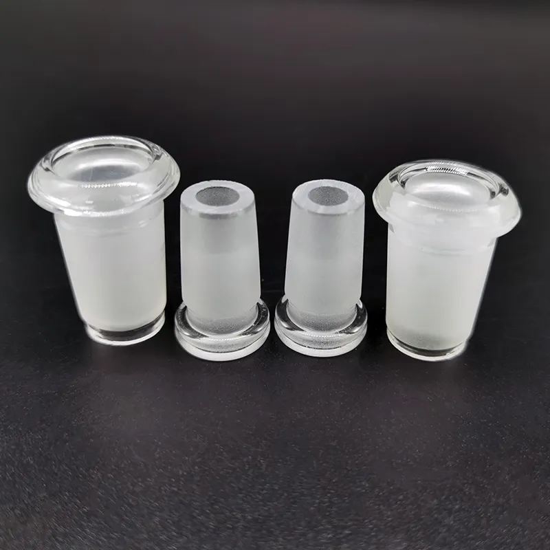 Bong Hokkah Glass Adapter Downsize Extension Smoking Accessories 10mm 14mm 18mm Male Female Reducer Connector Ash Catcher Ground Joint For Bongs Quartz Banger Bowl