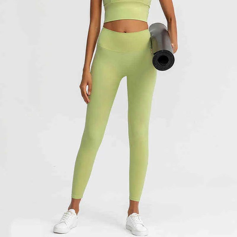 Gymshark Whitney Rib Waist Leggings Moss Green