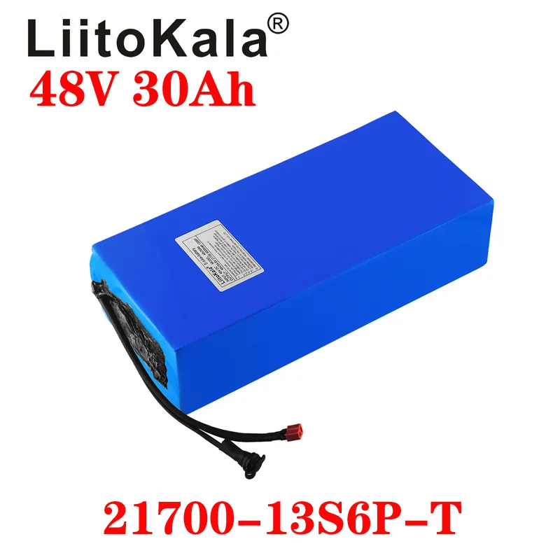 LiitoKala 48V 50ah 35ah 15ah 20ah 25ah 40ah 30ah ebike pil paketi 21700 Lityum Piller bisiklet Elektrikli Scooter