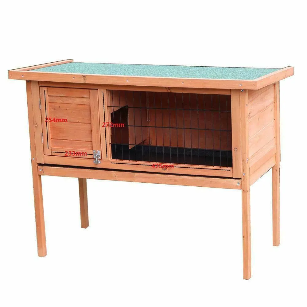 36 Étanche En Bois Poulailler Poulailler Pet Animal Volaille Cage Lapin Hutch265S291F