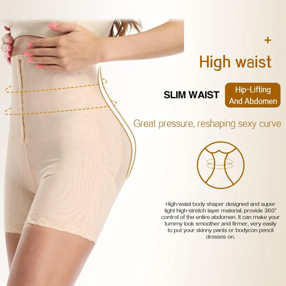 High Waist Body Shaper Slimming Panties 360 Tummy Control Stomach Trimmer  Shapewear Butt Lifter