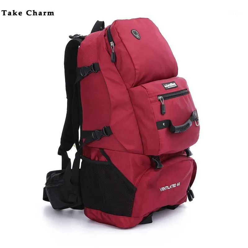 Outdoor Oxford Cloth Men's And Women's Travel Backpacks 15-inch Laptop Large-capacity Sports Bag Mountaineering Bag1