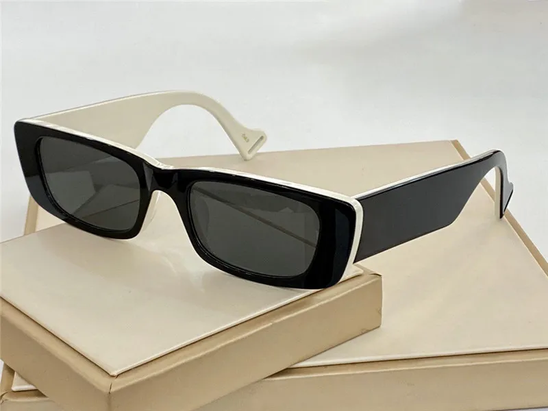 0516 Nuovi occhiali da sole alla moda con protezione UV per uomo e donna Montatura quadrata vintage popolare Occhiali da sole classici di alta qualità con custodia