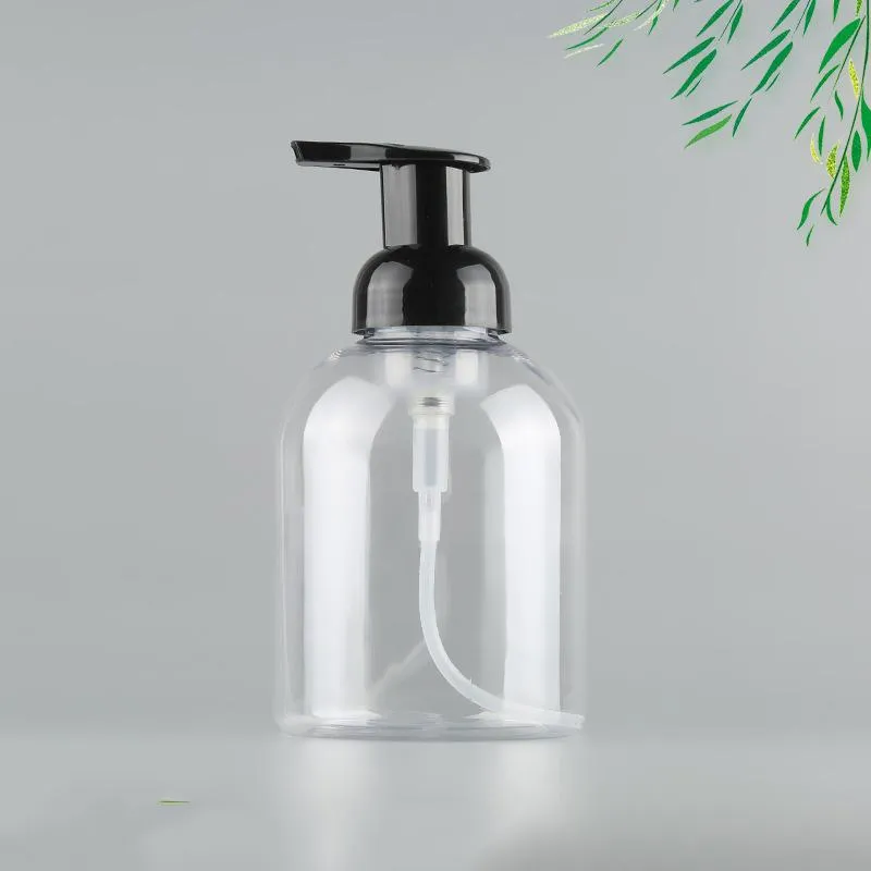 2020 Hand Sanitizer Schuimfles Transparant Plastic Pompfles voor Desinfectie Vloeibare Cosmetica Hot Koop in de VS (gratis Snelle Sea Shipping)