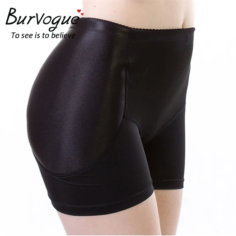 Burvogue Women Hip Enhancer Mutandine imbottite Intimo Slip Shapewear con pantalone Shaper Butt Lifter 201222