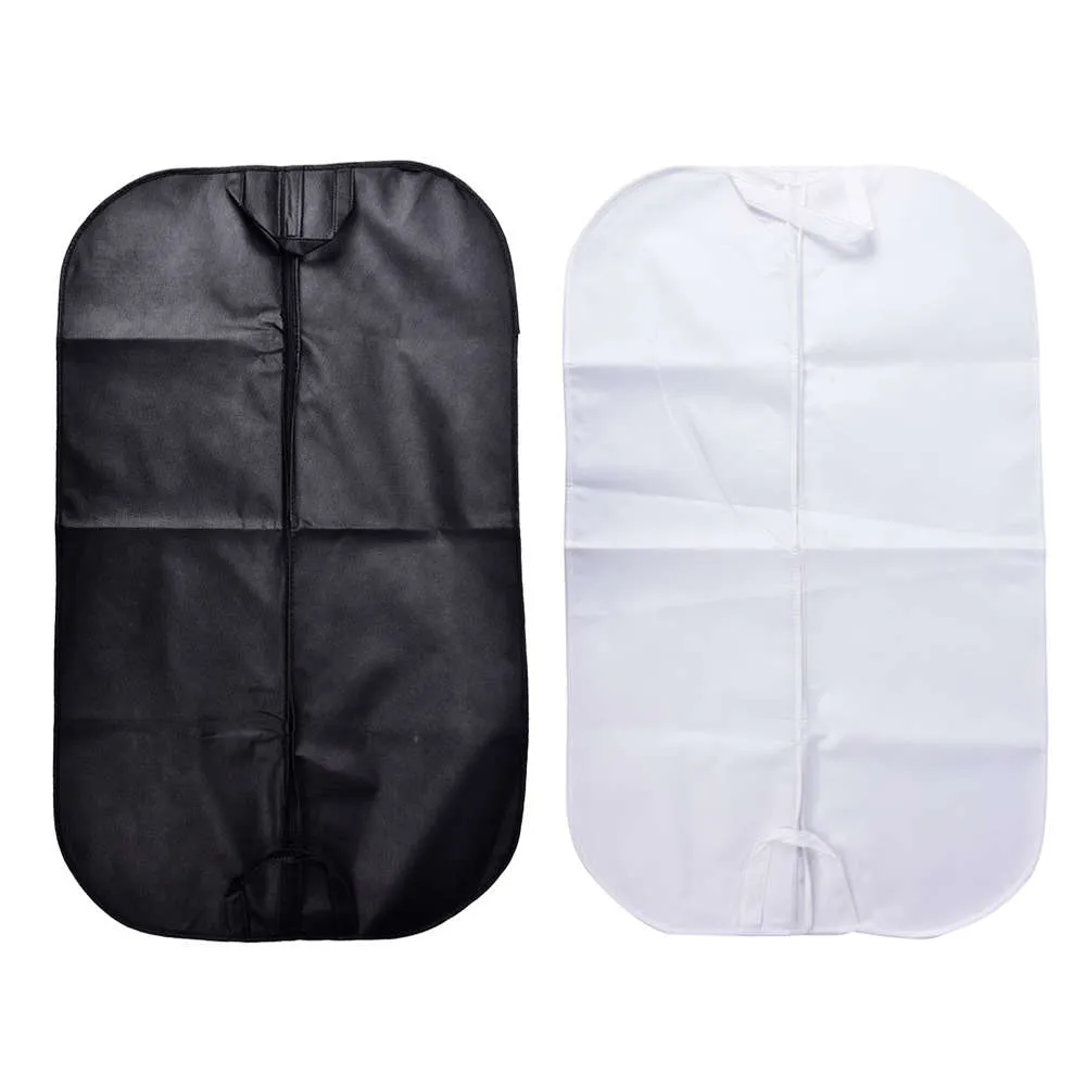 1PCS Dustproof Hanger Coat Clothes Garment Suit Cover Bags clothes storage to Case for clothes Travell Accessories