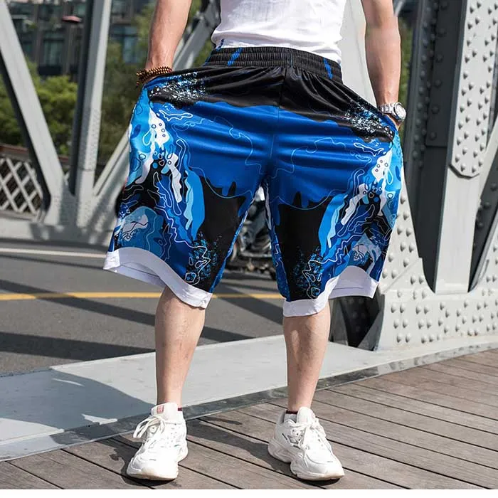 Nieuwe Mode Beachshorts Mannen Casual Zomer Sportswear Hiphop Harem Shorts Streetwear Plus Size 7XL Shorts Kleding Losse korte broek