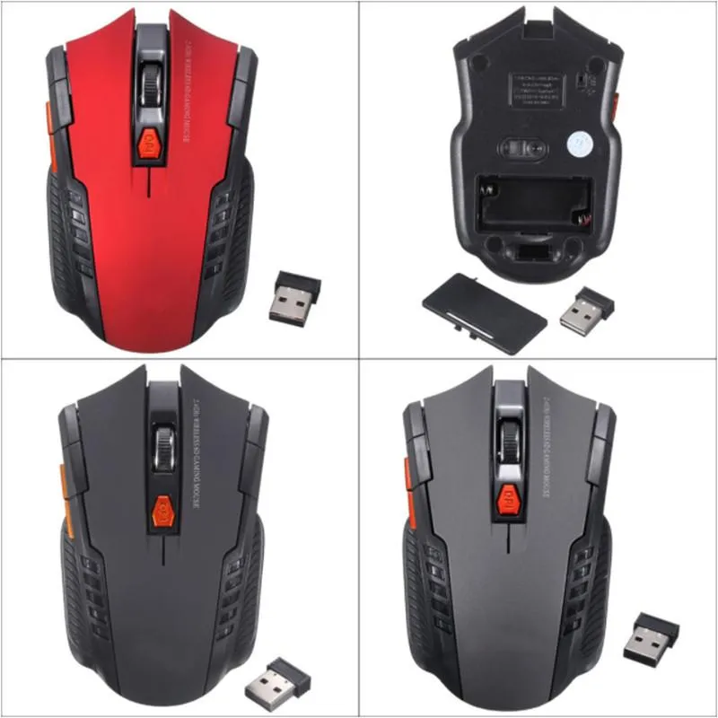Mouse Optical Ergonomic 2.4ghz Wireless 6D Gaming