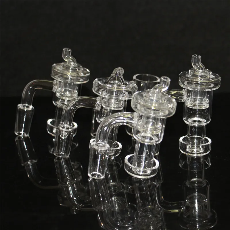 Rökning fabrikspris kvarts terp vakuum bangers spikar dabber domeless slurper upp olje naglar 14 mm 18mm silikon nektar