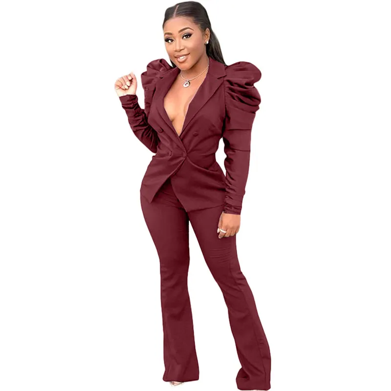 Womens Suits Jacket Long Sleeve Sportswear Outfits Set Jogging