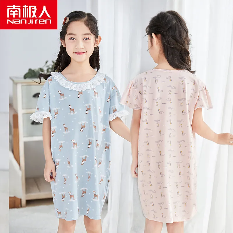 Unisex Kids Blue Unicorn Printed Night suit | Kids Night Dress for Boys &  Girls Cotton T-shirt Pajama Set Kids