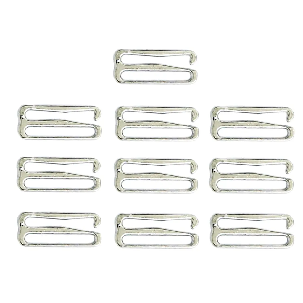 100 Pack Silver Bra Hook Trailer Replacement For Swimsuits, Lingerie, And  Bras 1 Inch, 25mm Wide From Xiuping, $37.19