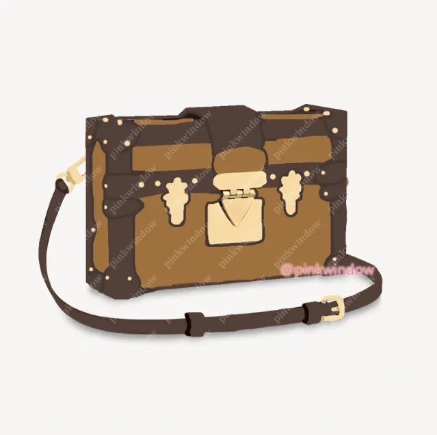 Luxurys Designers Bags Trunk Bag Shoulder Bags Crossbody Bag Handbags Totes Handbag Women Genuine Leather Purses Wallet Backpack 20112601L