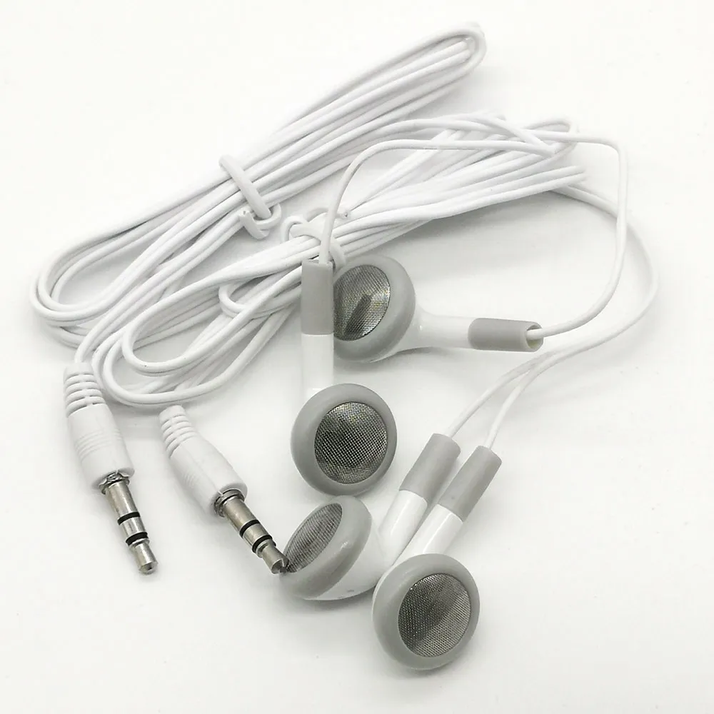 Wholesale fones de ouvido descartáveis ​​de baixo custo earbuds para museu de teatro Biblioteca da escola, hotel, presente do hospital