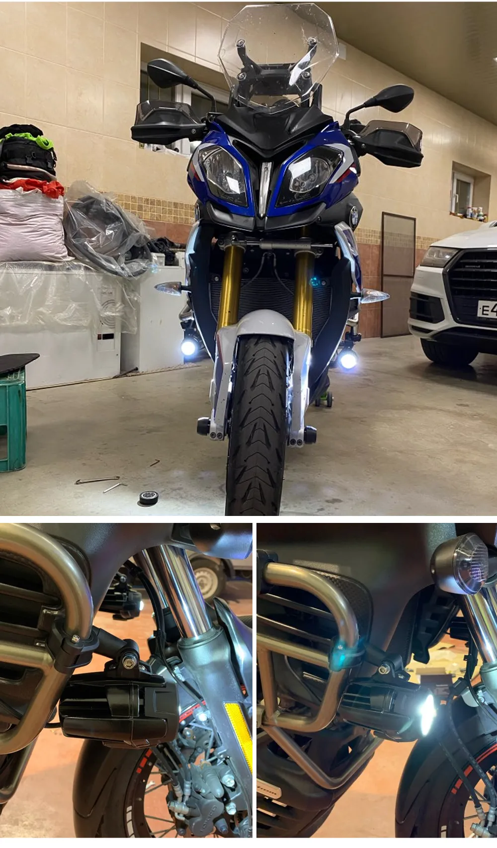 Bmw s1000xr auxiliary lights hotsell