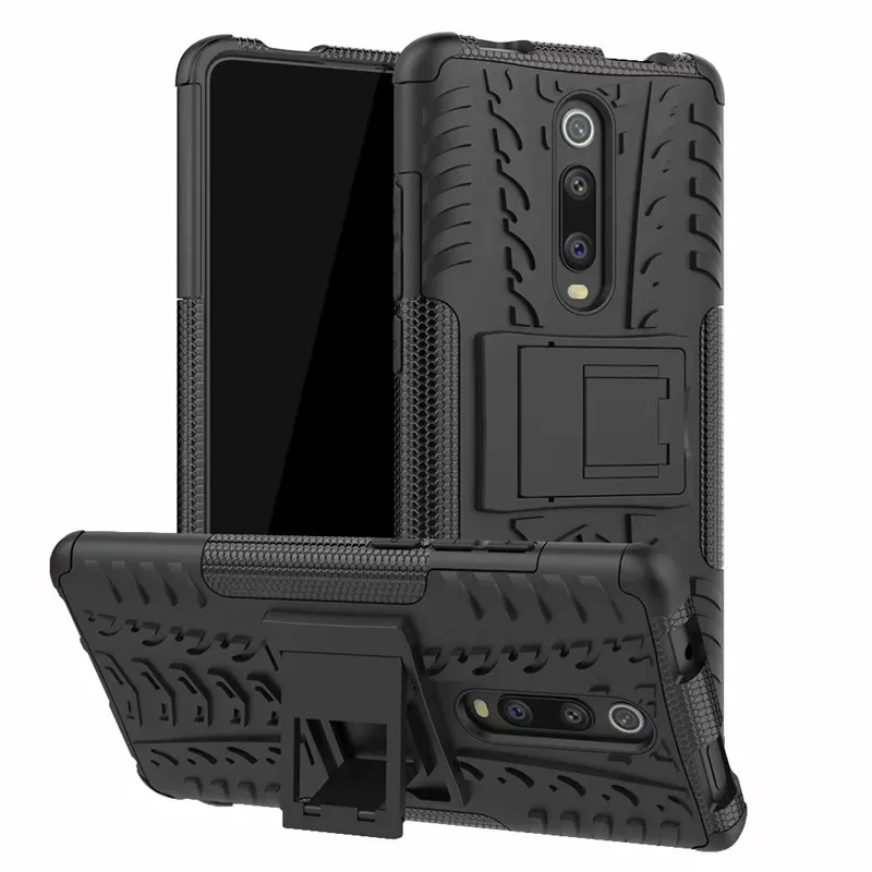 Capa de telefone para celular de silicone Xiaomi mi 9t Pro, capa antichoque de borracha dura para celulares Redmi K20, K30 Pro