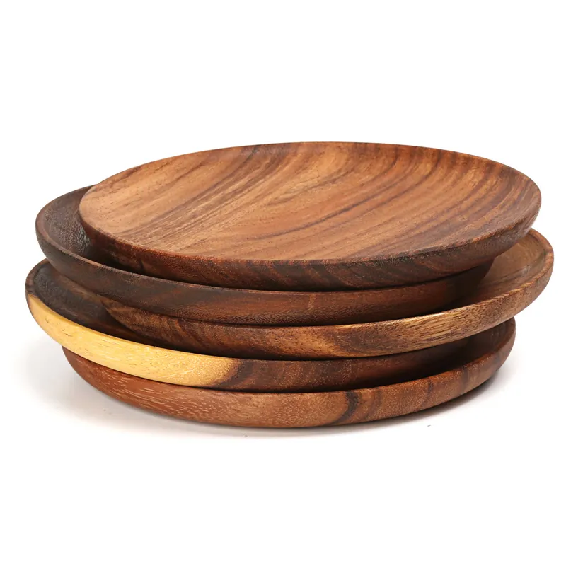 Wooden serving plates clearance