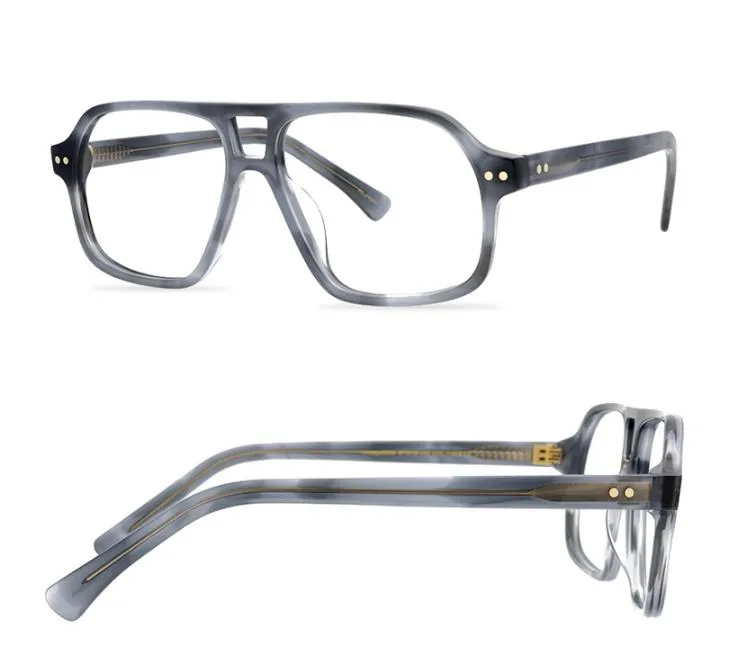 العلامة التجارية إطارات النظارات الرجال النظارات إطار قصر النظر النظارات النظارات البصرية المرأة السلحفاة السوداء النظارات إطار كبير للعدسة الطبية مع مربع