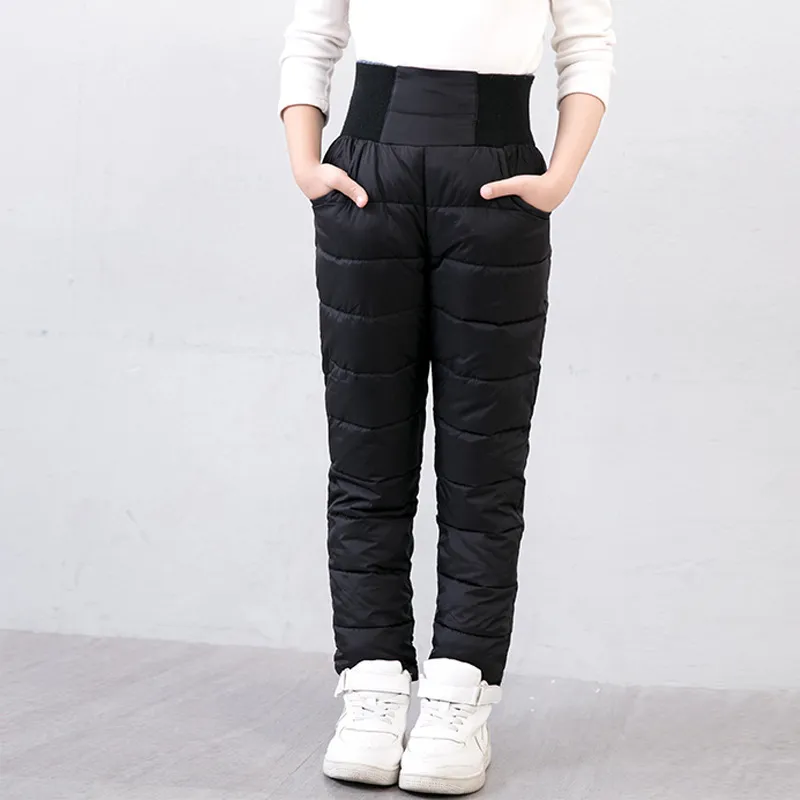 Winter Cotton Padded Ski Pants For Kids Waterproof, Thick, Warm, And  Elastic High Waisted Winter Trousers For Girls And Boys 10 12 Years  LJ201019 From Jiao09, $9.65