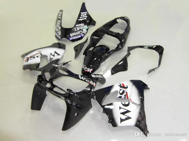 Para Kawasaki Ninja ZX 9R ZX9R 00 01 900cc ZX 9R ZX900 ZX900C ZX-9R 2000 2001 Fairing KM25