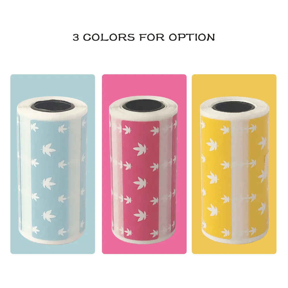 Lindas Etiquetas Térmicas De Dibujos Animados Para La Impresora De Peripage  A6: Adhesivo Fuerte, Impresión Transparente, 3 Rollos De 7,05 € | DHgate, image size:1000x1000