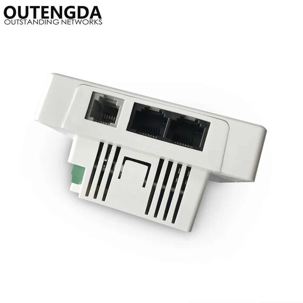 802.11AC 2.4GHZ / 5GHZ 750 Mbps in Wall Wireless WiFi-toegangspunt Socket WiFi AP Router Hotel