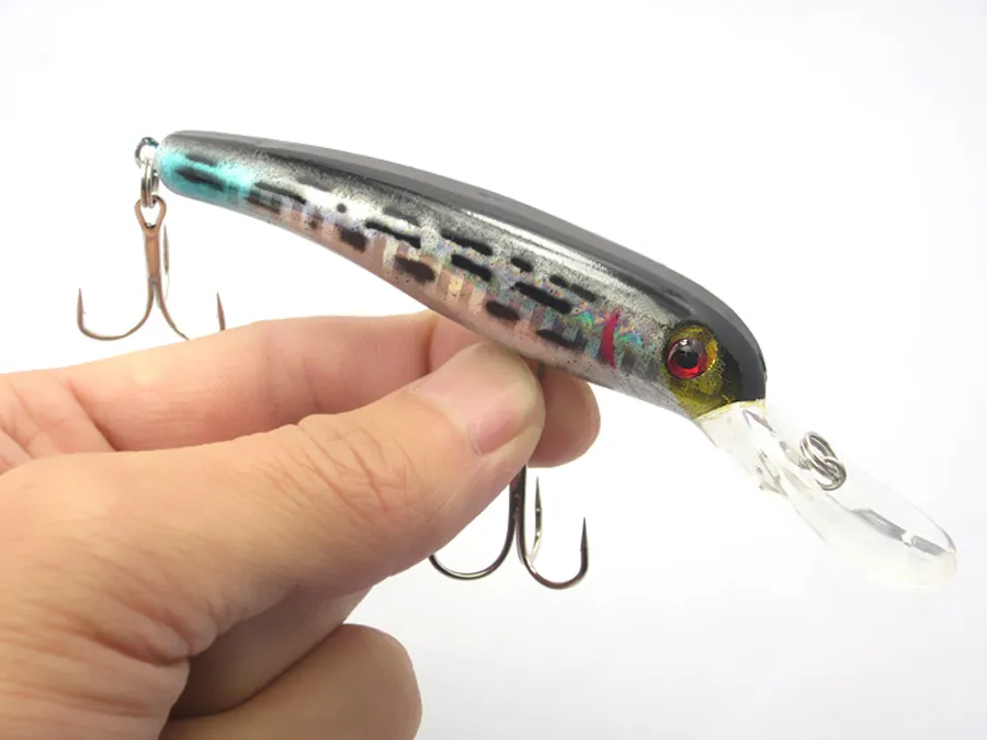 Whole 20 Fishing Lure Minnow CranKbaits Hand Baits Hooks Bass 135g11 Cm  6939594 From 12,57 €