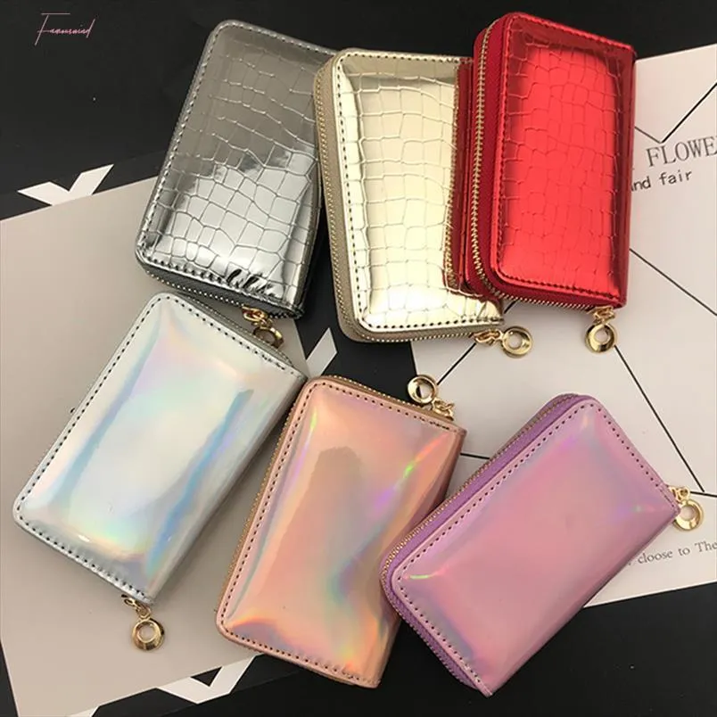 Hot Sale Original Designer Purse Pu Leather Women Mini Wallets Fashion Cards Holders Slim Coin Pocket Purse Money Small Bag