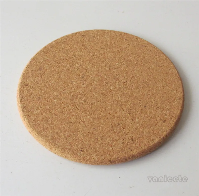 Nieuwe Ronde Square Two Shapes Cork Coaster Anti Scald Tea Cup Mat Eettafel Cork Mat Eetkamer Home Mat T3i51517