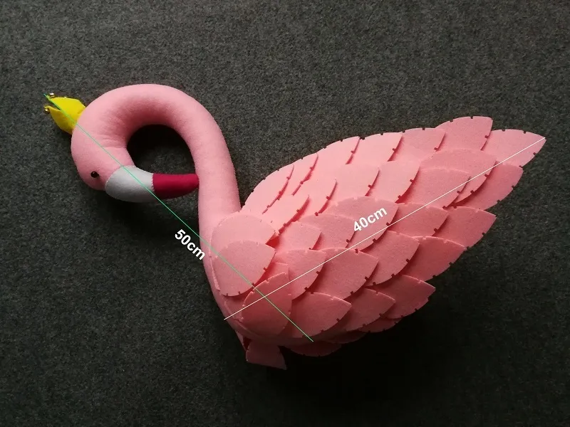 size E flamingo