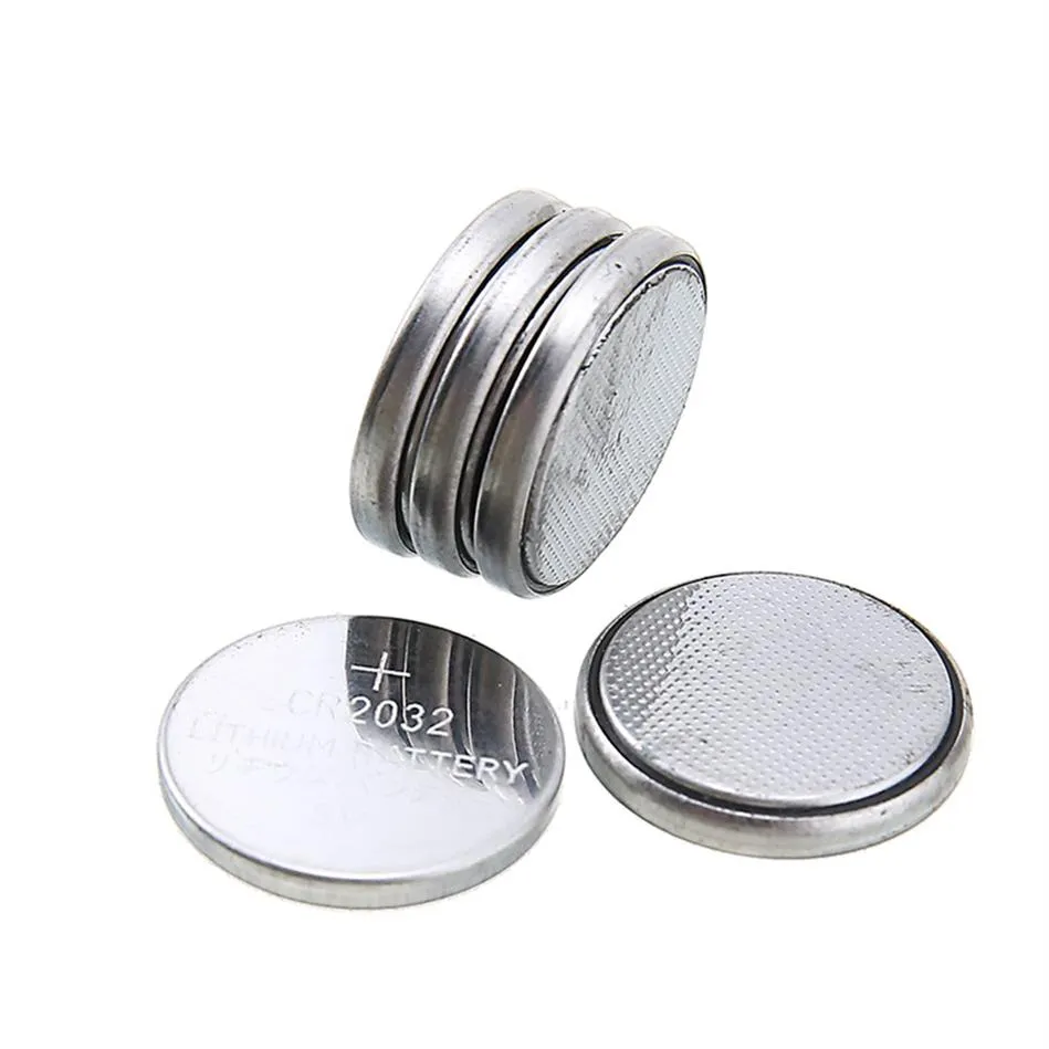 Button Cell Plug 500-Piece CR2032 Button Battery Pack - Reliable 3V Lithium Coin Cells ...