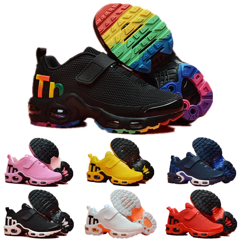 Mercurial Tn 2019 Çocuklar TN Artı lüks Tasarımcı Spor Koşu Ayakkabıları Çocuk Boy Kız Eğitmenler Tn 270 Sneakers Klasik Açık Toddler Sneakers