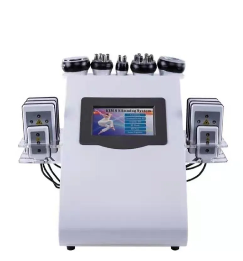 Hot Selling Cavitation RF Lipolaser Slimming Viktminskning Kroppsformning Anti-celluliter Fettavlägsnande Skönhetssalongutrustning