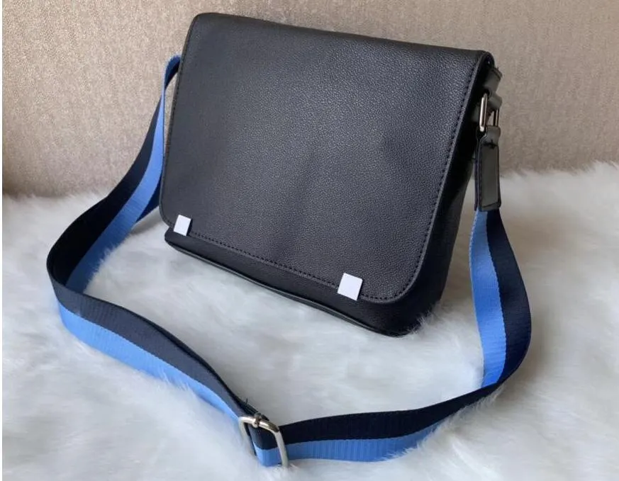 2021 neueste version Leder Tasche Mann Messenger Tasche Modische Casual Schulter Taschen cross body 66yy0