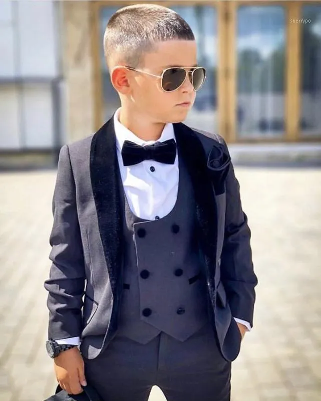 Navy Neueste Design Jungenanz ge F r Hochzeiten Kinder Anzug Kid
