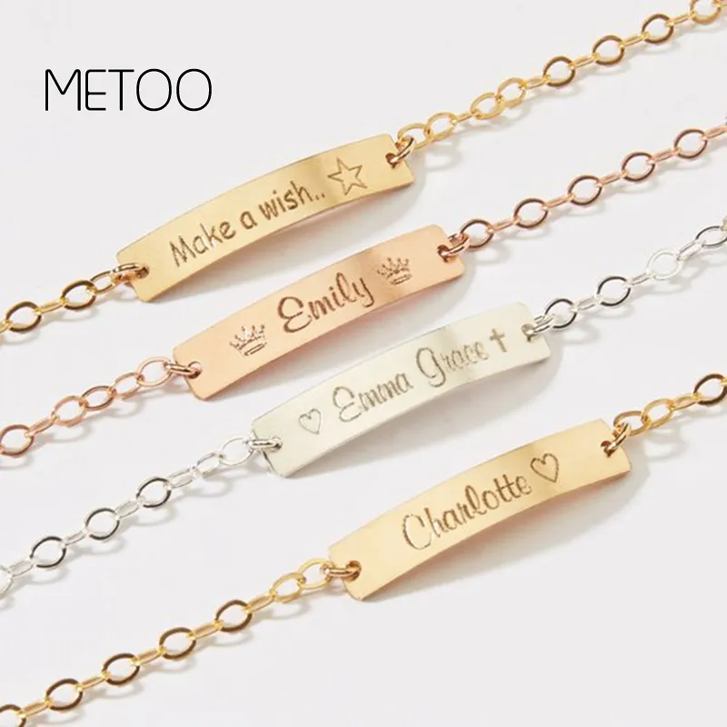 Personalized Wire Name Bracelet