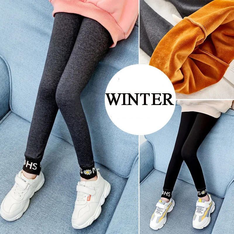 hirigin Girls Winter Warm Tights, Velvet/Fleece Lined Pantyhose Stockings  Footed Leggings - Walmart.com