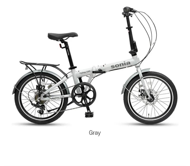 Shimano 20 Folding Disc Brake Foldable Bike 7 Speed Aluminum Alloy