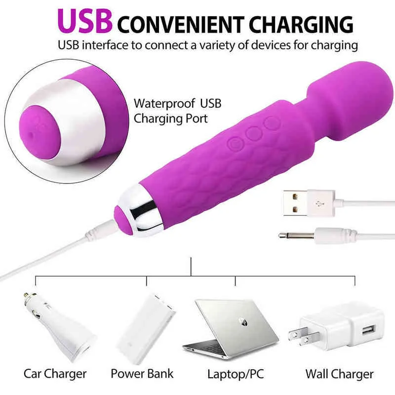 Shasta Love Cordless Silicone Wand Massager ... From Vibratorsleeves,  $13.48 | DHgate.Com